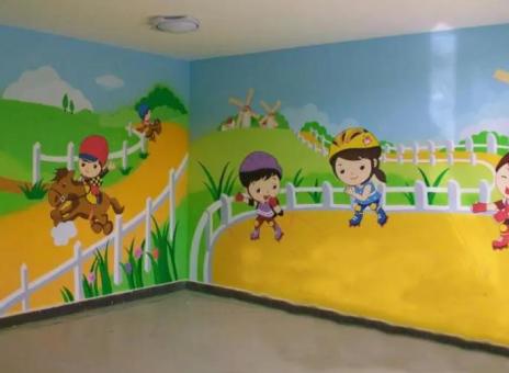 彭州幼儿园墙体彩绘制作流程及注意事项